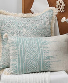 Shabby Chic Groene Kussenhoes