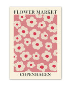 Flower Market Canvas Posters