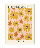 Flower Market Canvas Posters