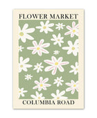 Flower Market Canvas Posters
