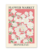 Flower Market Canvas Posters