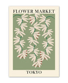 Flower Market Canvas Posters