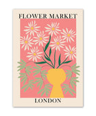 Flower Market Canvas Posters