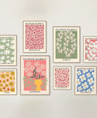Flower Market Canvas Posters