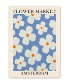Flower Market Canvas Posters