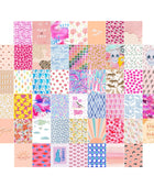 Preppy Patronen Wandcollage Kaarten