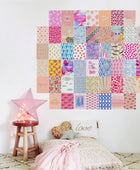 Preppy Patronen Wandcollage Kaarten
