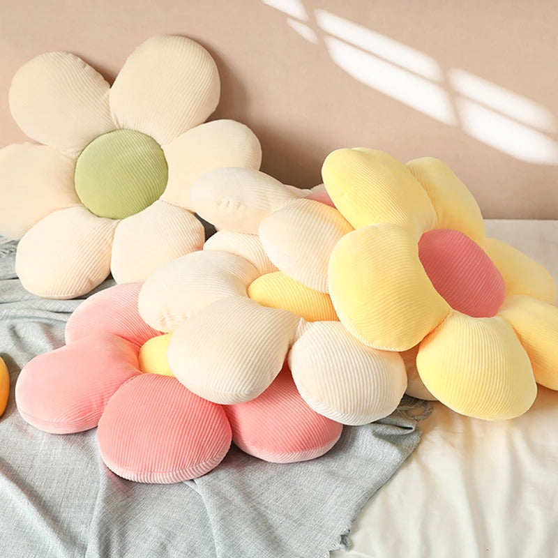 Pastelkleurige Bloemen Kussens