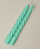 Spiraalvormige Pastel Geurkaarsen (2 Stuks)
