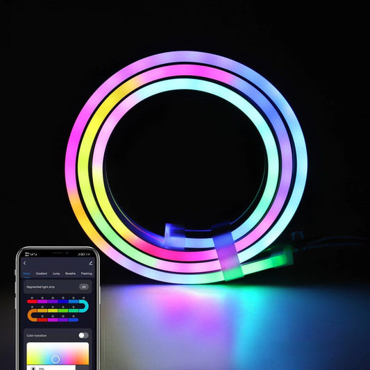Kronkel Neon Touw LED Verlichting