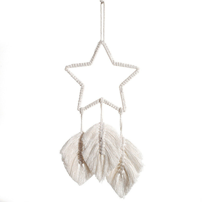 Ster Macramé Dromenvanger Met Franje