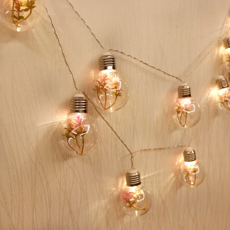 Succulente Gloeilamp Slingerverlichting