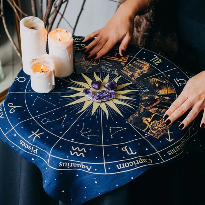 Tarot Dierenriem Altaardoek