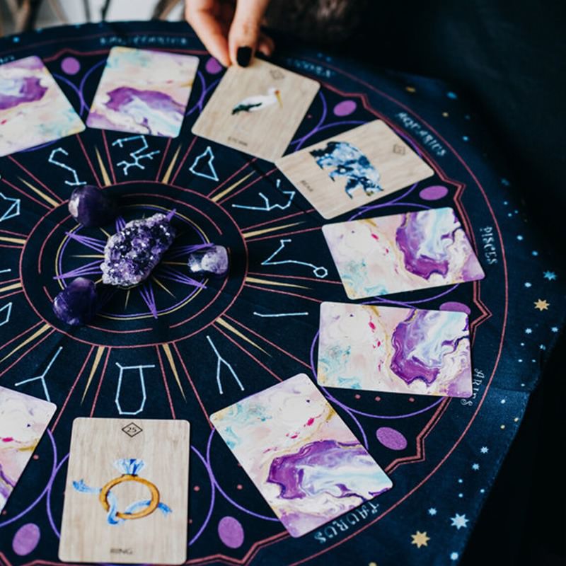 Tarot Dierenriem Altaardoek
