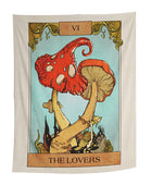 The Lovers Paddenstoel Wandtapijt