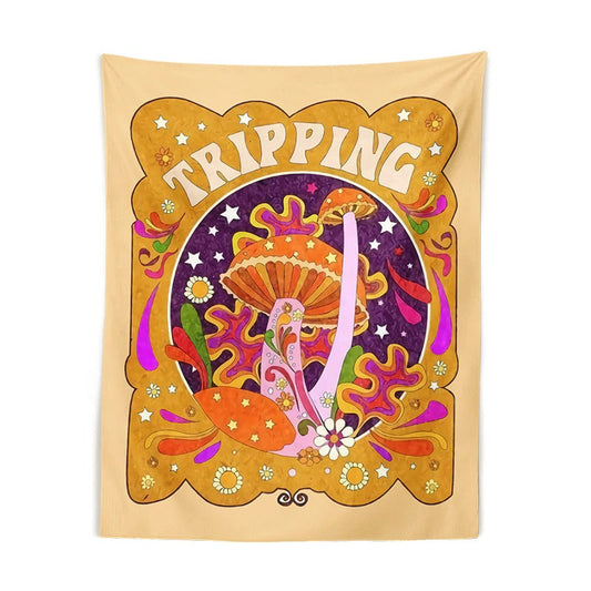Tripping 70s Vintage Wandtapijt
