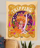 Tripping 70s Vintage Wandtapijt