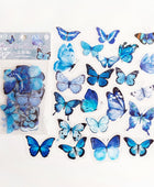 Vintage Vlinder Sticker Set