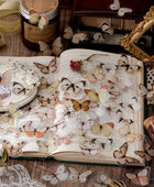 Vintage Vlinder Sticker Set