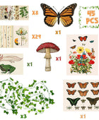 Vintage Botanische Wandcollage Kit