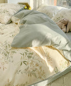 Vintage Lichte Bloemenprint Beddengoedset