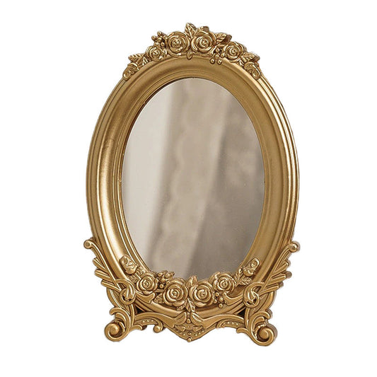 Vintage Golden ArtHoe Spiegel