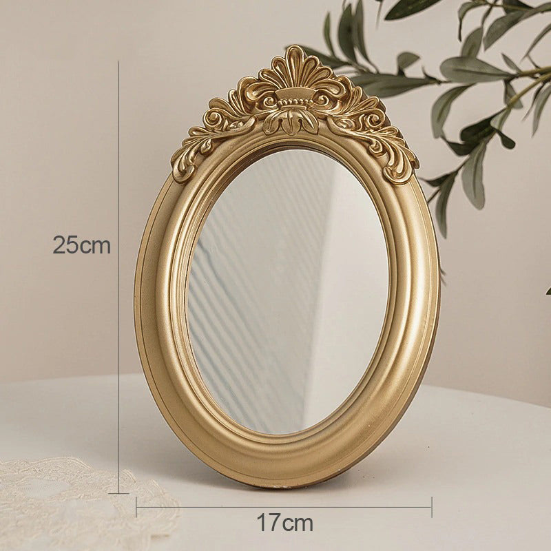 Vintage Golden ArtHoe Spiegel