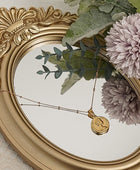 Vintage Golden ArtHoe Spiegel