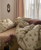 Old Fashioned Bloemen Beddengoedset