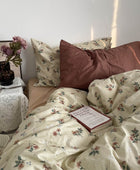 Old Fashioned Bloemen Beddengoedset