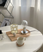 Retro Zilveren Tafel Lamp