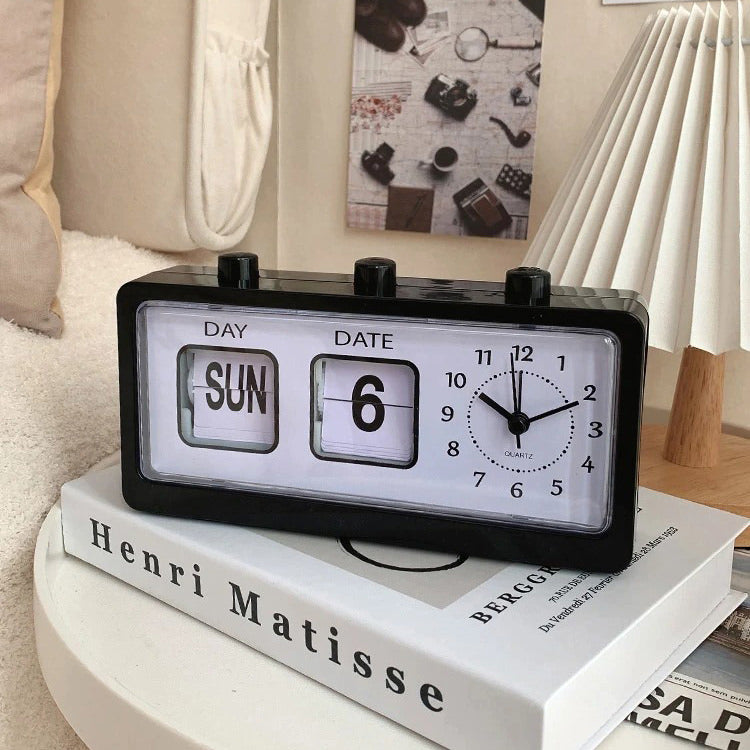 Vintage Mechanische Flip Klok