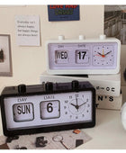 Vintage Mechanische Flip Klok