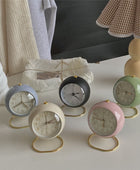 Vintage Ronde Klok (Met Alarm)
