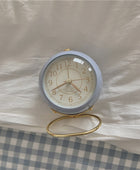 Vintage Ronde Klok (Met Alarm)