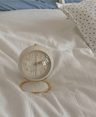 Vintage Ronde Klok (Met Alarm)