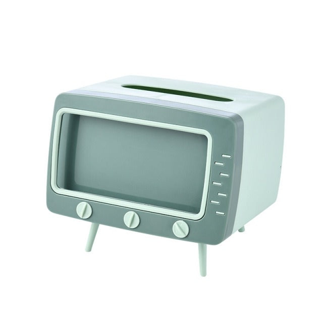 Vintage TV Tafel Tissuehouder