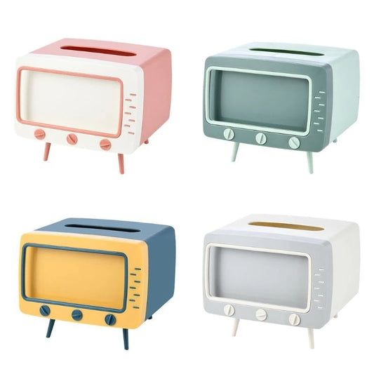 Vintage TV Tafel Tissuehouder