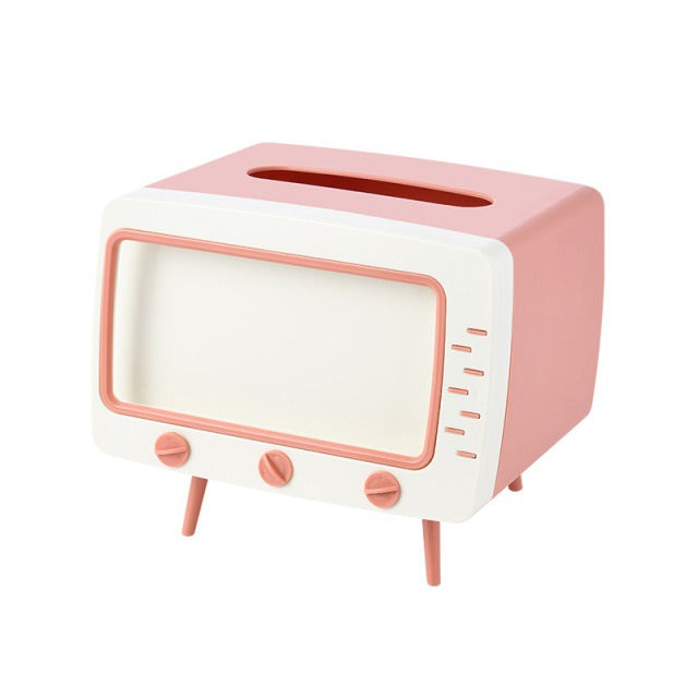 Vintage TV Tafel Tissuehouder