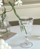 Pastelkleurige Glazen Wavy Rietjes