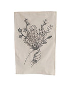 Outline Wilde Bloemen Mini Wandtapijt