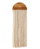 Houten Halve Cirkel Macramé Wanddecoratie